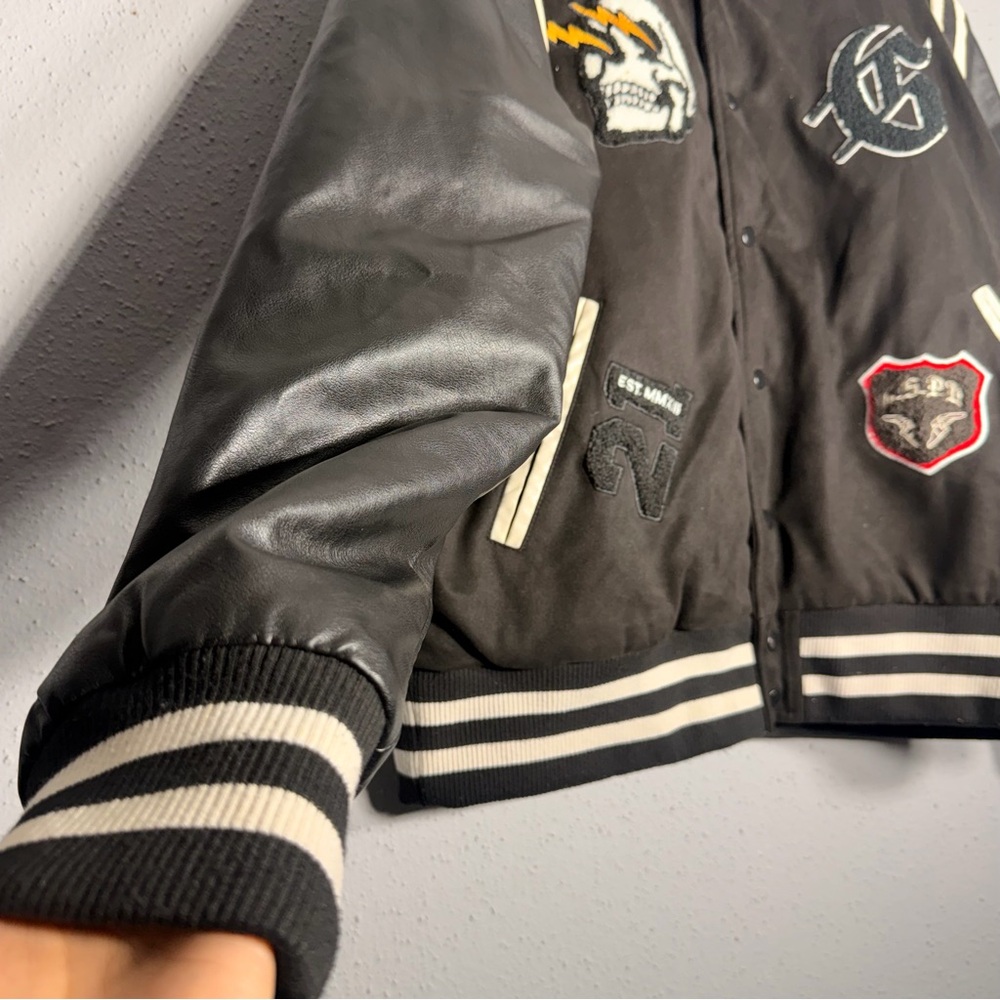 GODSPEED I.G.W.T VARSITY JACKET (BLACK) - Picture 5 of 9